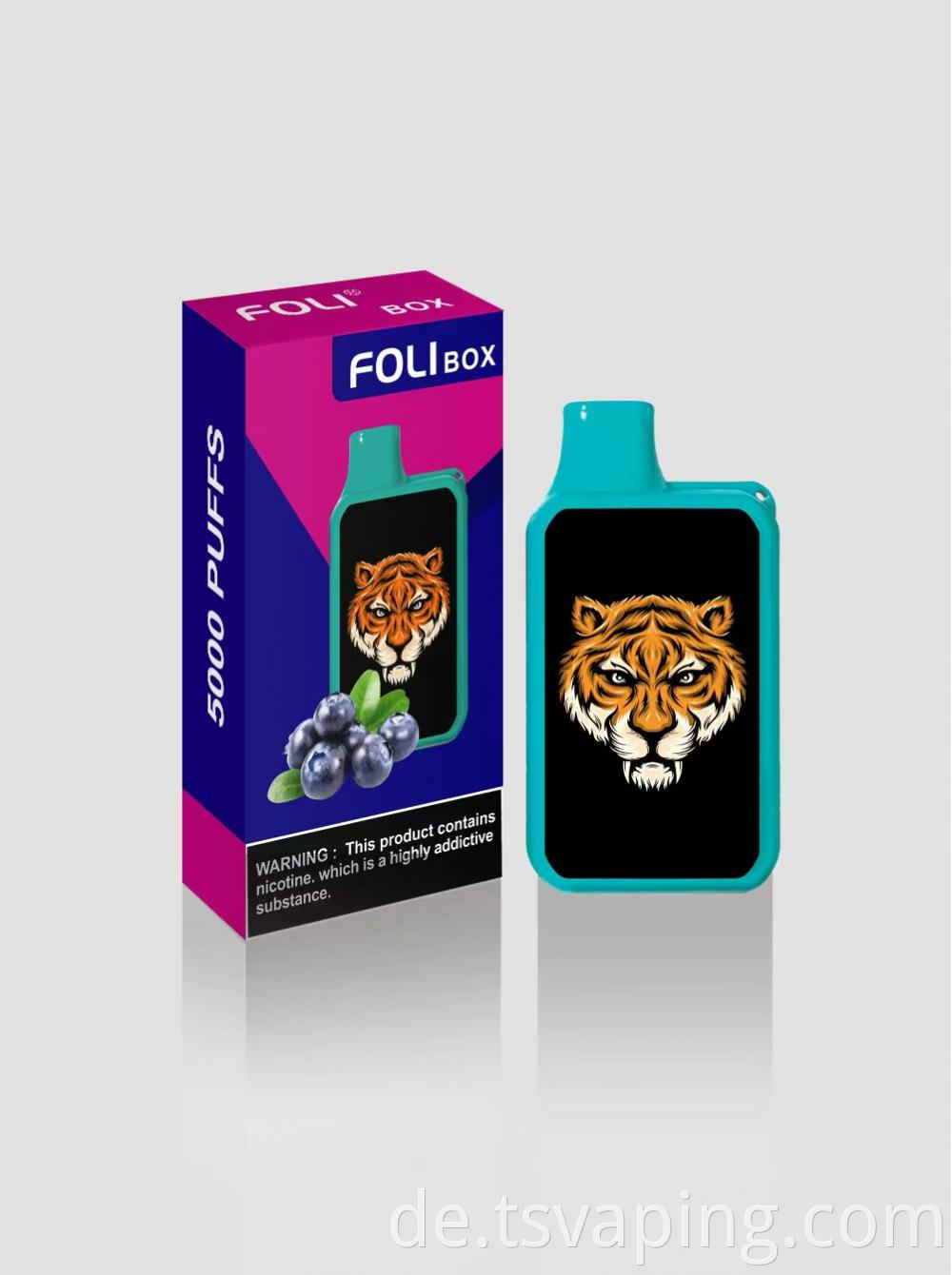 Foli Disposable Vape 5000 Puffs